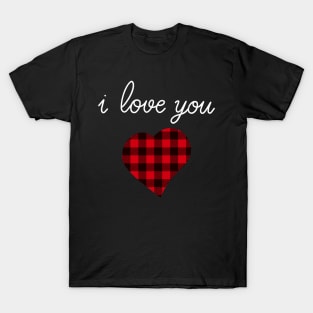 I Love You T-Shirt